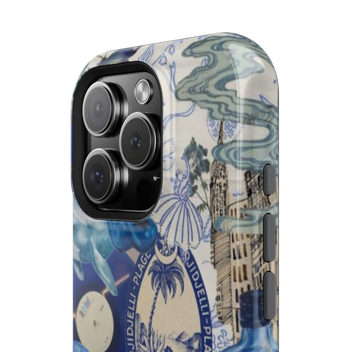 Blue Night Collage Phone Case