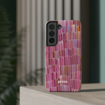 Pink Brushstroke Phone Case