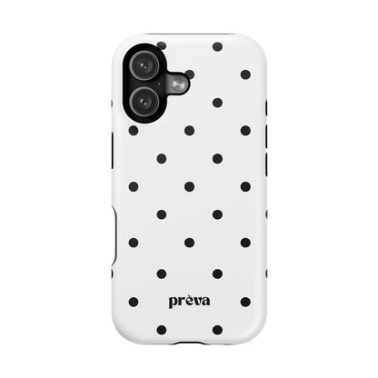B&W polka dots Phone Case