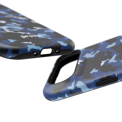 Blue Camo Phone Case