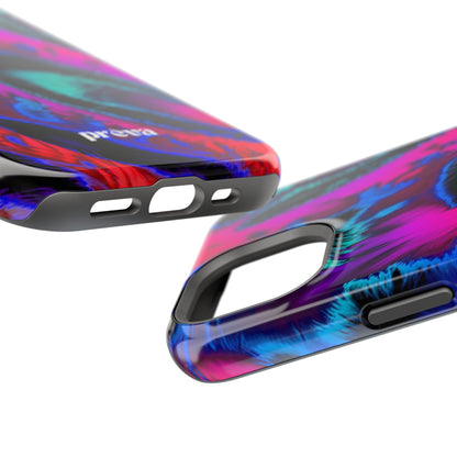 Neon Swirl Phone Case