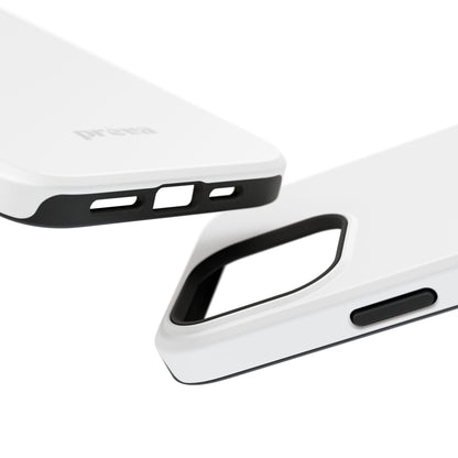 White & Grey Phone Case