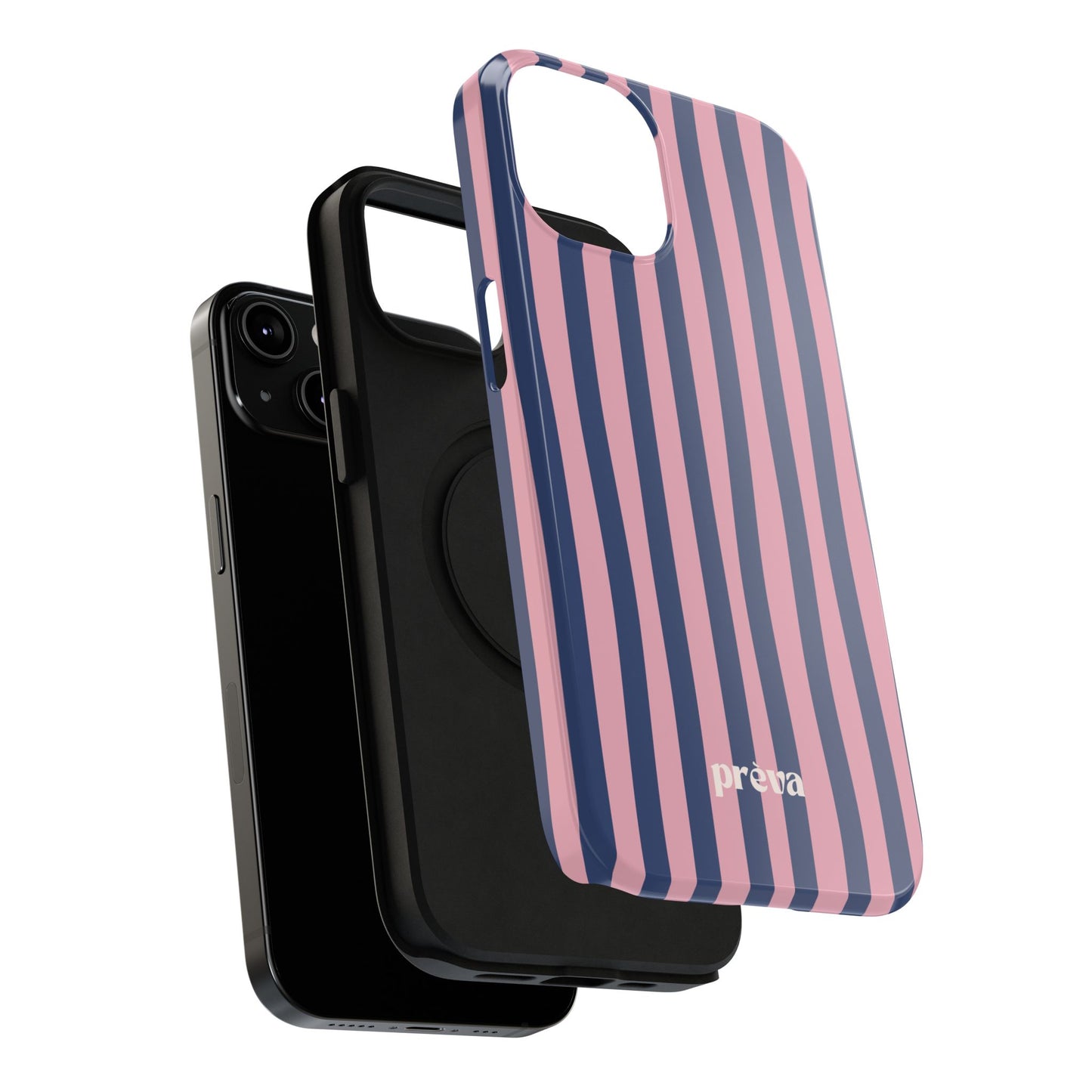 Blue and Pink Stripes Case