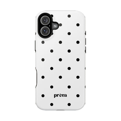 B&W polka dots Phone Case