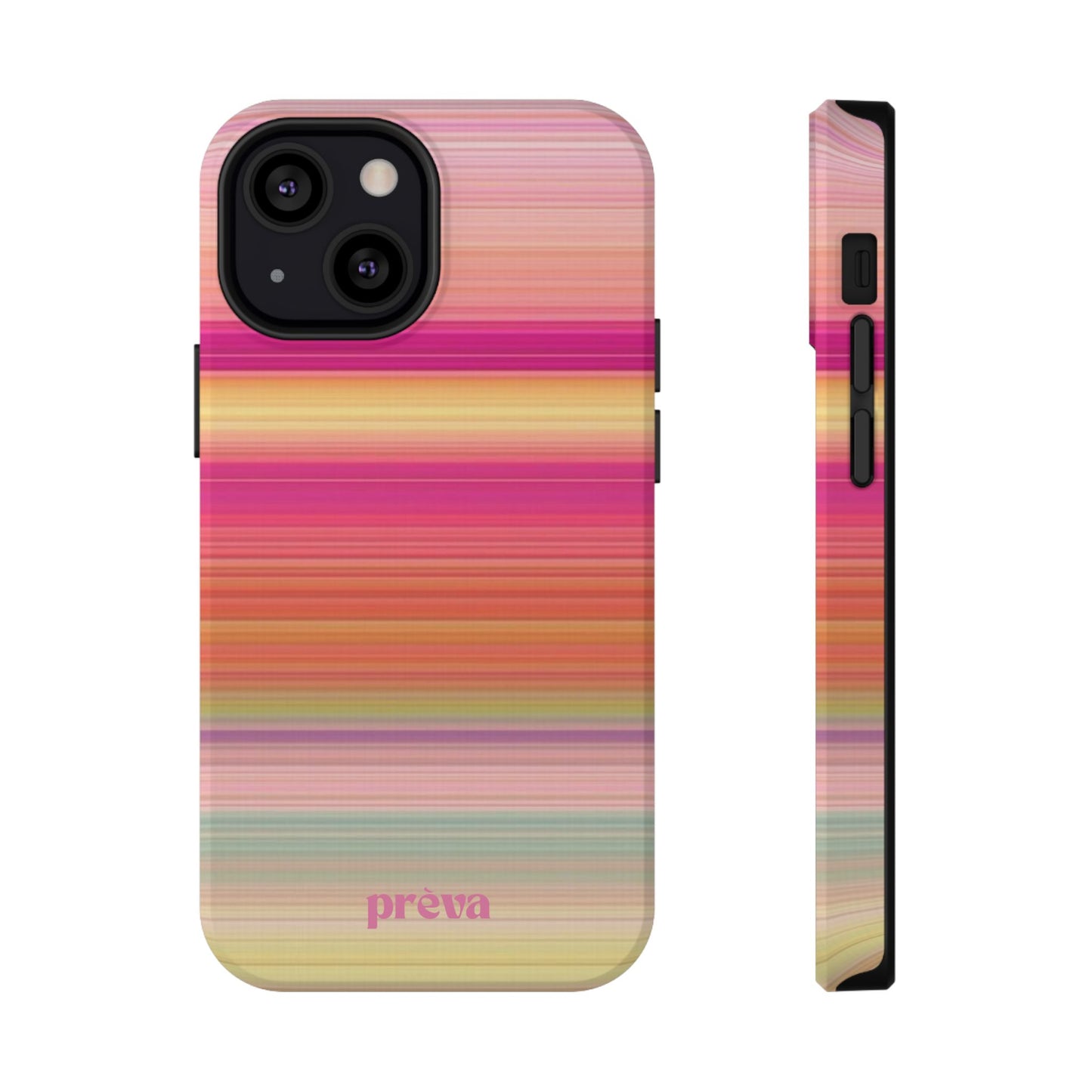 Pastel Stripe Rays Phone Case