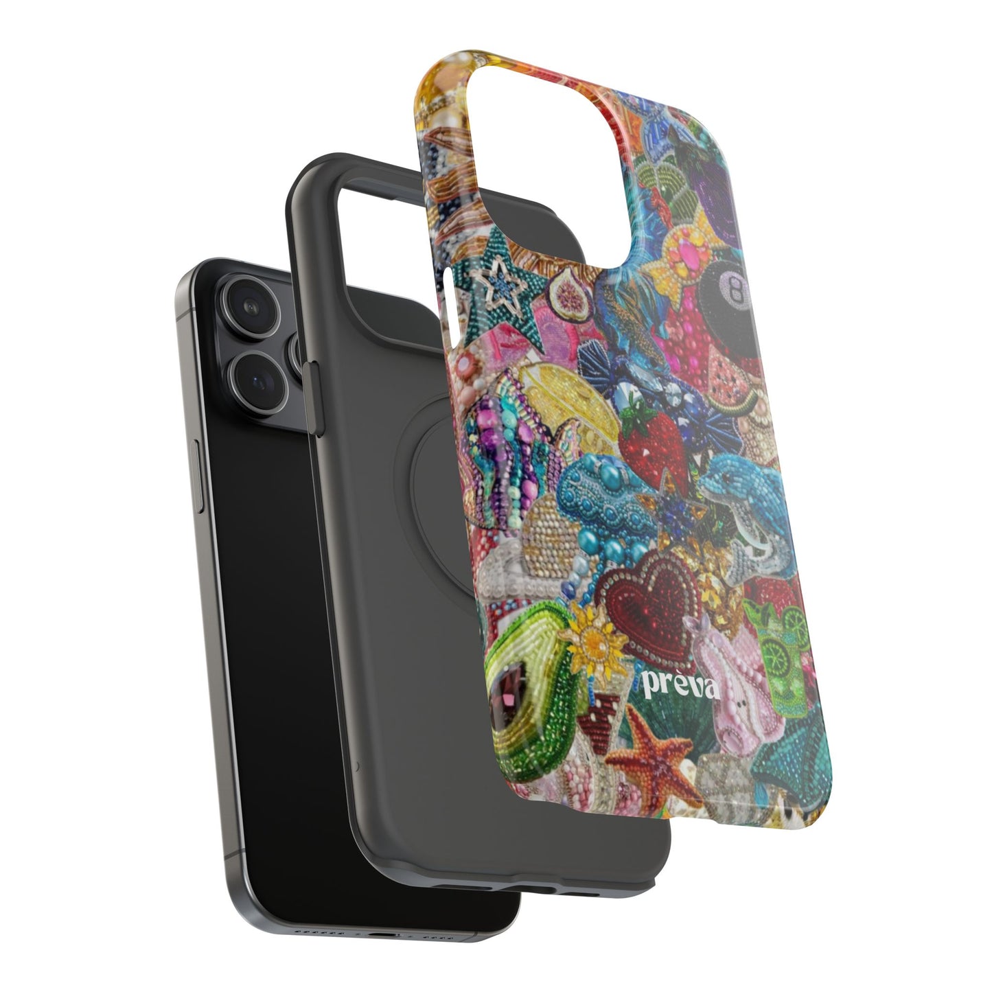 Colorful Rhinestone Phone Case