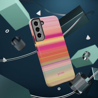 Pastel Stripe Rays Phone Case