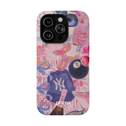 Retro 8 Ball Collage Phone Case