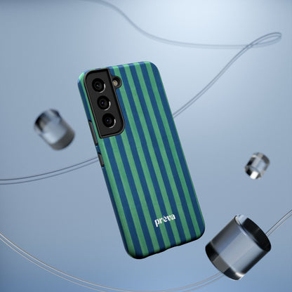 Green & Blue Stripes Phone Case