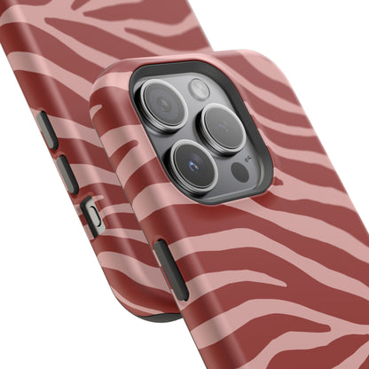 Red Zebra Phone Case