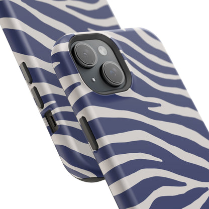 Blue Zebra Phone Case
