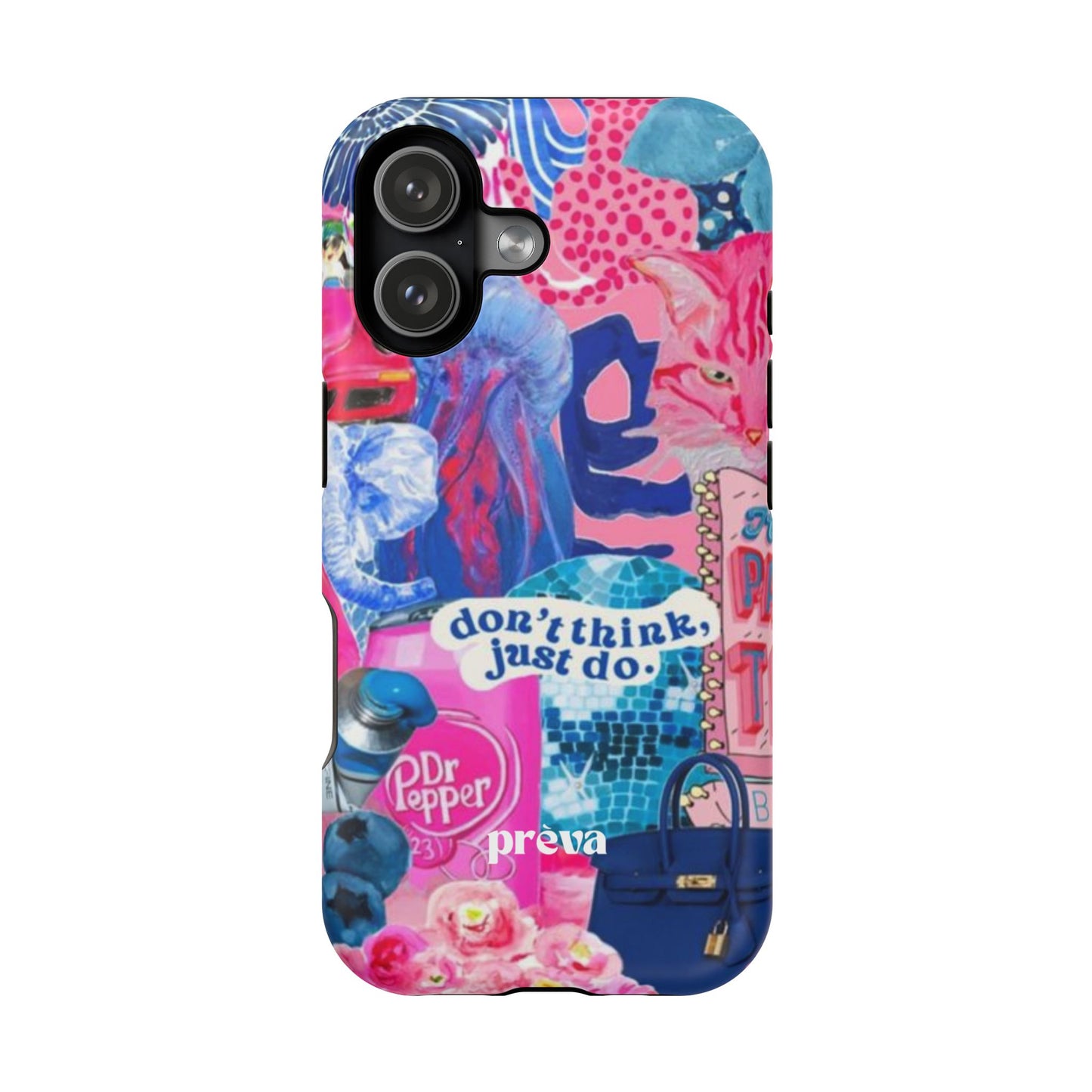 Vibrant Galaxy Collage Phone Case