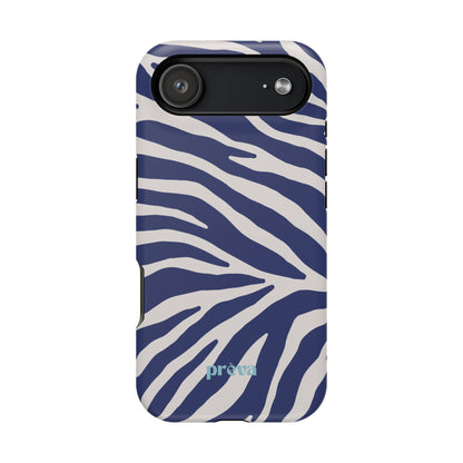 Blue Zebra Phone Case