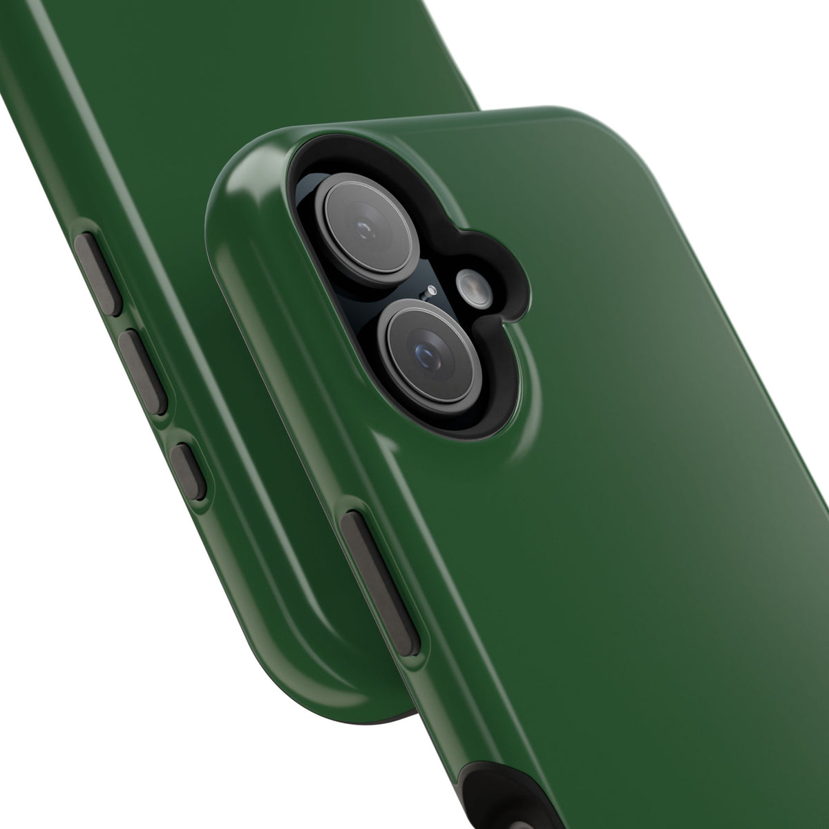 Impact-Resistant Phone Case — Forest Green Slim Armor